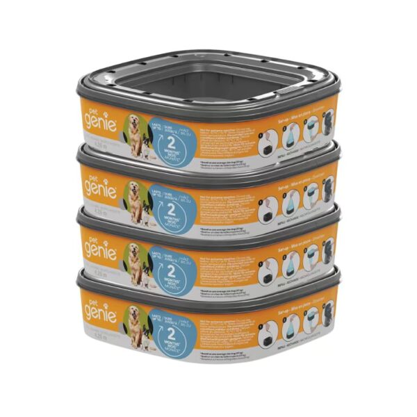 Pet Genie Nachfüllkassetten 4er Pack